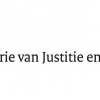 Ministerie Van Justitie En Veiligheid